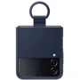 Аксесуар для смартфона Samsung Silicone Cover with Ring Navy Blue для Samsung F721 Galaxy Flip 4 (EF-PF721TNEGWW)