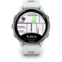Смарт-годинник Garmin Forerunner 970 Titanium with Whitestone Case and Whitestone/Translucent Amp Yellow Band (010-02969-11): Дисплей 1.4" AMOLED (454 x 454)