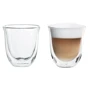 Набор стаканов DeLonghi Cappuccino 2шт 190мл (00000011000): Тип Набор стаканов
