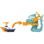 Ігровий набір Road Rippers Snap'n Play Monsters Attack - Teal Kraken vs Blue fishing boat (20305)