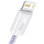 Кабель Baseus USB Cable to Lightning Dynamic 2 Series Fast Charging 1m Purple (CALD040005): Тип USB Cable - Lightning