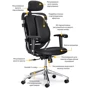 Офісне крісло Mealux Mentor Duo Black (Y-550 KB Duo): Тип для персонала