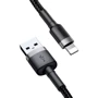 Кабель Baseus USB Cable to Lightning 1.5A 2m Grey (CALKLF-HG1): Тип USB Cable - Lightning