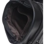 Чоловіча сумка планшет Borsa Leather чорна (K17801-black): Фактура матова, Зерниста