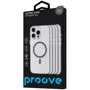 Чехол для iPhone Proove Astro Case with Magnetic Ring Black for iPhone 15 Pro: Материалы Пластик