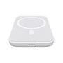 Внешний аккумулятор WIWU Power Bank 5000mAh MagSafe White: Особенности Индикатор заряда, беспроводная зарядка