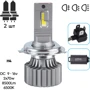 Светодиодная автолампа Pulso N1-H4-H/L/LED-chips OEM PHILIPS Flip chip/9-16V/2*70W/8500Lm/6500K (N1-H4): Цветовая температура, K 6500