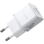 Зарядное устройство Baseus Wall Charger Palm USB-C+USB 20W with USB-C Cable White (P10111608213-01): Сила тока 2.4А и более