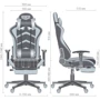 Кресло AMF VR Racer Dexter Megatron черный/желтый (545085) фото 7