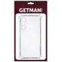 Чехол для телефонов TPU Case GETMAN Ease logo Full Camera Transparent for Samsung S936 Galaxy S25 Plus: Материал TPU (термополиуретан)