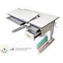 Детский стол Mealux Sherwood XL Multicolor с ящиком (арт. BD-860 W/MC с ящиком)