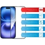 Захисне скло для iPhone ACCLAB Tempered Glass Full Glue Black для iPhone 16 Plus фото 5