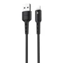 Кабель Hoco USB Cable to Lightning X30 2A 1.2m Black