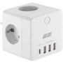 Сетевой фильтр 2E 3*USB-A, 1*USB-C, white (2E-AD431WH): Тип Сетевые разветвители