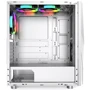 Корпус Montech Fighter 500 White (FIGHTER 500 (W)): Материал передней панели пластик и металл