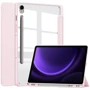 Аксесуар для планшетних ПК BeCover Case Book Soft Edge з Pencil Mount Pink для Samsung X710 Galaxy Tab S9 / X510/X516B Galaxy Tab S9 FE (710442): Колір рожевий