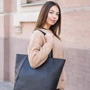Женская сумка шоппер Monsen черная (10Ko1116-black): Страна производитель Украина
