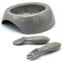 Набор для кормления Difrax мисочка вилка и ложка Clay (7342 Clay)