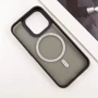 Чохол для iPhone Blueo Skin Friendly Frosted with MagSafe Black для iPhone 16 Pro Max: Матеріали полікарбонат і поліуретан