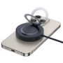 Зарядний пристрій Baseus Wireless Charging Magnetic Mini4 Stand Qi2 15W Black (P10273300121-00) для Apple iPhone 16 I 15 I 14 I 13 I 12 series: Тип бездротове