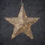 Звезда декоративная Luca Lighting диаметр 40 см 50 led Шампань (8718861662665)