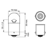 Галогенна автолампа Bosch R5W Pure Light 12V 5W (1987301022) фото 2