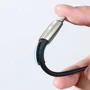 Кабель Baseus USB Cable to USB-C Water Drop-Shaped Lamp PD 66W 1m Black (CATSD-M01) фото 4