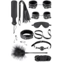 Набор для BDSM Fetish Tentation SM Bondage Box in vegan leather 10pcs
