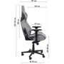 Кресло GT Racer X-8005 Black фото 4