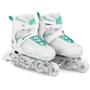 Роликовые коньки для девочки Hop-Sport 3W1 HS-903 Motion S бело-мятные: Цвет белый