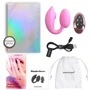 Виброяйцо с вакуумной клиторальной стимуляцией Love To Love Wonderlover Pink Passion