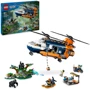 Конструктор LEGO City Exploration Вертолет в базовом лагере для исследования джунглей 881 деталь (60437): Серия City