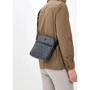 Мужская сумка через плечо Guess Еzzola Smart Tp Zp Xbody Flat черная (HMEVZZP2158-BLA): Тип Сумки