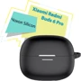 Чехол BeCover Silicon Case Black for Xiaomi Redmi Buds 6 Pro (713227): Особенности С карабином