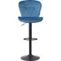 Барний стілець AMF Vensan Velvet Blue/Black (547644): Тип Барные