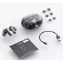 Навушники SoundPEATS Capsule 3 Pro Transparent Black: Тип кріплення без кріплень