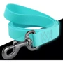 Поводок WAUDOG Waterproof для собак водостойкий светящийся бирюзовый 20 ммx1.83 м: Длина 1.83