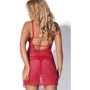 Эротический комплект Kinga Shake N-215, красный, S/M