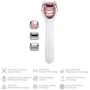 Електронний ролер для обличчя з мікроголками GESKE MicroNeedle Face Roller 9в1 starlight фото 4