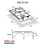 Варочная поверхность Perfelli HGG 31424 IV
