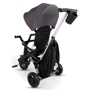 Велосипед Qplay Nova Rubber Grey складной трехколесный детский (S700Nova+RubberGrey): Тип 3х колесный велосипед