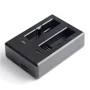 Двойное зарядное SJCAM Dual-slot Battery Charger for M20 фото 5
