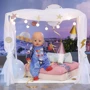 Одяг для ляльки BABY BORN серії "День Народження" - Святковий комбінезон (на 43 cm, синій) фото 5