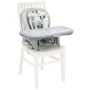 Стульчик для кормления Joie Multiply Petite city серый с рисунком (H1605AAPTC000)