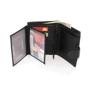 Мужское портмоне DNK Leather черное (N4L-CCF BLACK): Страна производитель Украина
