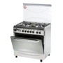 Газовая плита Fresh I80G5\01 (нержавеющая сталь): Тип духовки газовая