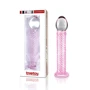 Стеклянный фаллоимитатор Love Toy Glass Romance Dildo Pink