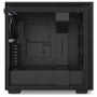 Корпус NZXT H710 Matte Black (CA-H710B-B1): Материал передней панели сталь