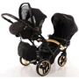 Универсальная коляска для двойни 2 в 1 Junama Diamond S-line Duo Slim 03 фото 7