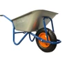 Тачка будівельна BLUETOOLS Dakar Standard (90 л/180 кг) (220-4001): Кількість коліс 1